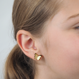 Shimmer Butterfly Hypoallergenic Earrings