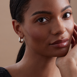 Curved Hoop Earrings