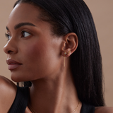 Starburst Chain Stud Earrings