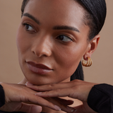 Trio Hoop Stud Earrings