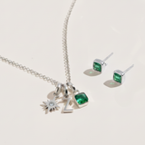 Cushion Birthstone Charm