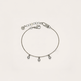 Rope Trim Cubic Zirconia Bracelet