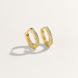 Mini CZ Hypoallergenic Huggie