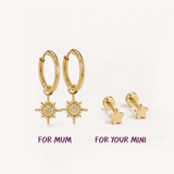 Everyday Essentials | Star Earrings Set of 2