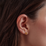 Spooky Swirl Flat Back Earrings