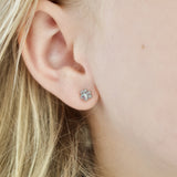 Mini Paw Stud Hypoallergenic Earrings