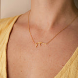 Aquarius Zodiac Constellation Hypoallergenic Necklace