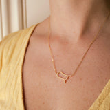Gemini Zodiac Constellation Hypoallergenic Necklace