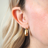 Padlock Hypoallergenic Hoops