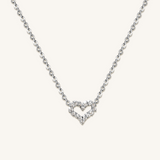 Pavé Heart Necklace