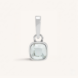 Cushion Birthstone Charm