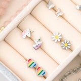Kids Unicorn Stud Hypoallergenic Earrings