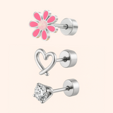 Kids Flat Back Set of 3