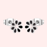 Colourful Flower Hypoallergenic Earrings
