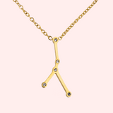 Zodiac Constellation Hypoallergenic Necklace