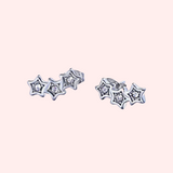 Constellation CZ Ear Climber Hypoallergenic Earrings