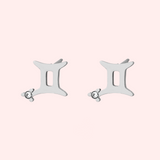 Zodiac Sign Hypoallergenic Earrings