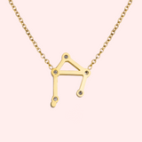 Zodiac Constellation Hypoallergenic Necklace