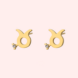 Zodiac Sign Hypoallergenic Earrings