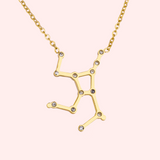 Zodiac Constellation Hypoallergenic Necklace