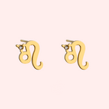 Zodiac Sign Hypoallergenic Earrings