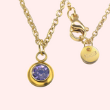 Birthstone Hypoallergenic Necklace