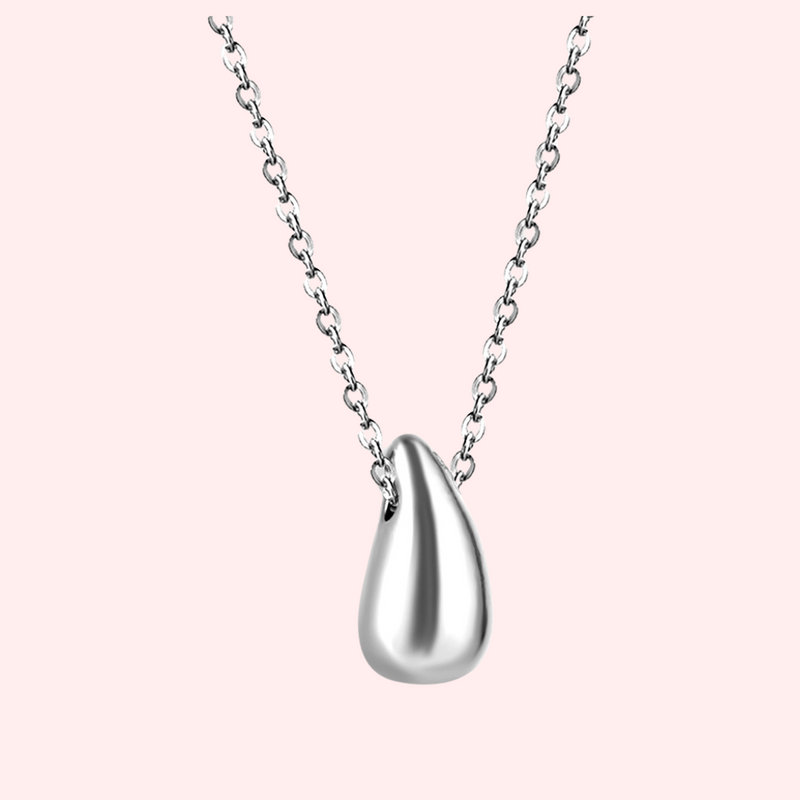 Chunky Teardrop Hypoallergenic Necklace