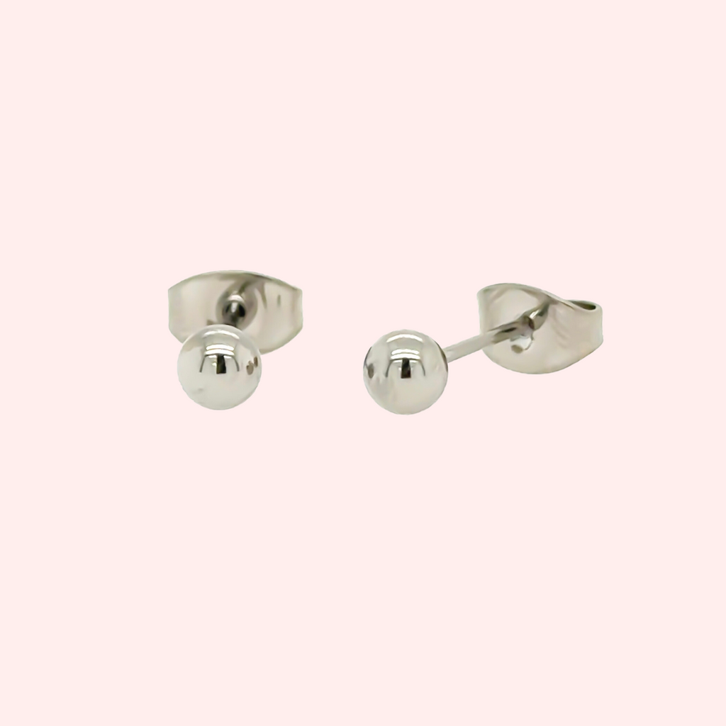 Implant Grade Titanium Ball Hypoallergenic Earrings – Solace Jewellery Ltd®