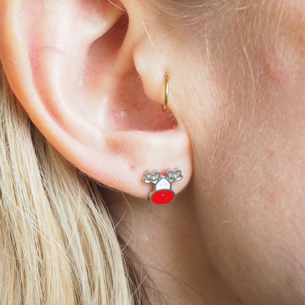 Rudolph Hypoallergenic Earrings