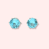 Colourful Cubic Zirconia Hypoallergenic Earrings