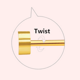 Flat Back Screw-on Earring Backs