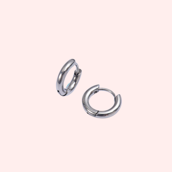 🎁 Essential Hypoallergenic Hinged Hoop Earrings (100% off)