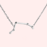 Aries Zodiac Constellation Hypoallergenic Necklace