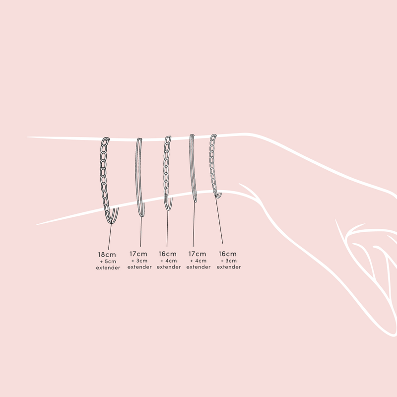 Paperclip Chain Hypoallergenic Bracelet
