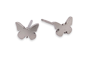 Butterfly Titanium Stud Hypoallergenic Earrings