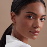 Curved Hoop Earrings