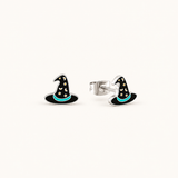 Witches Hat Hypoallergenic Earrings