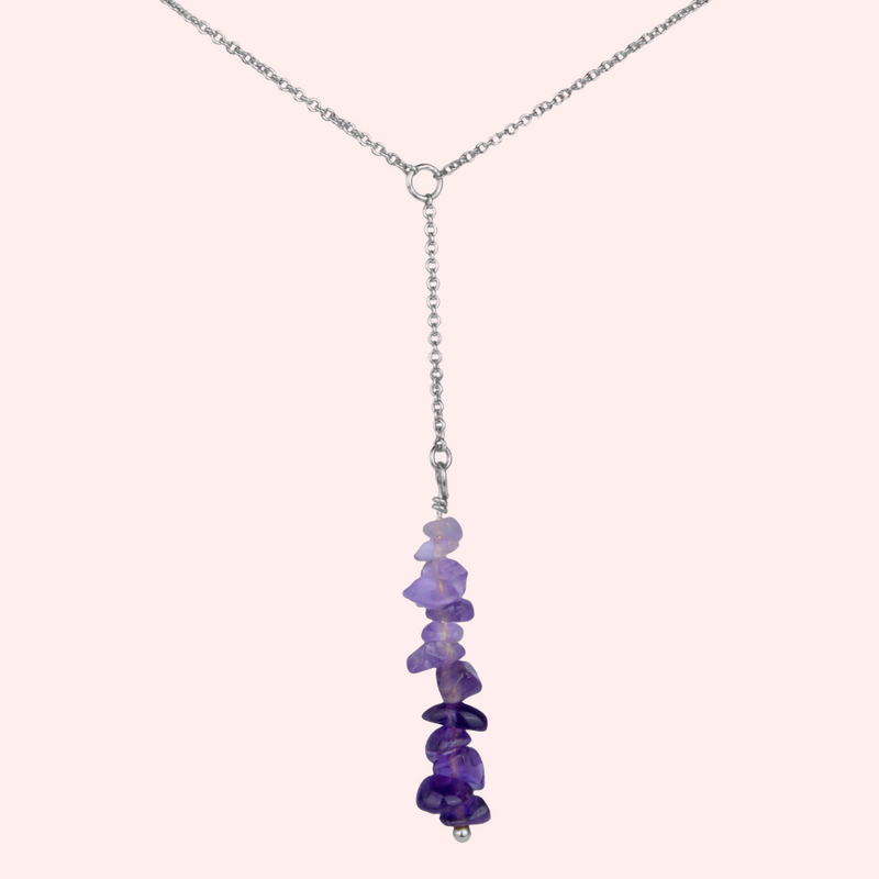 Chakra 2025 crystal necklace