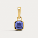 Cushion Birthstone Charm