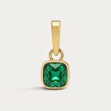 Cushion Birthstone Charm