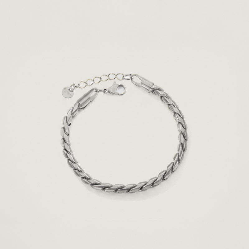 Chunky Twisted Link Bracelet