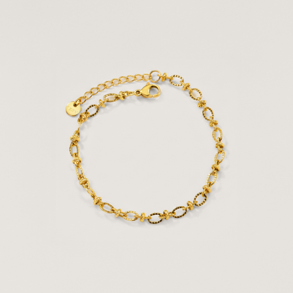 Textured Link Bracelet