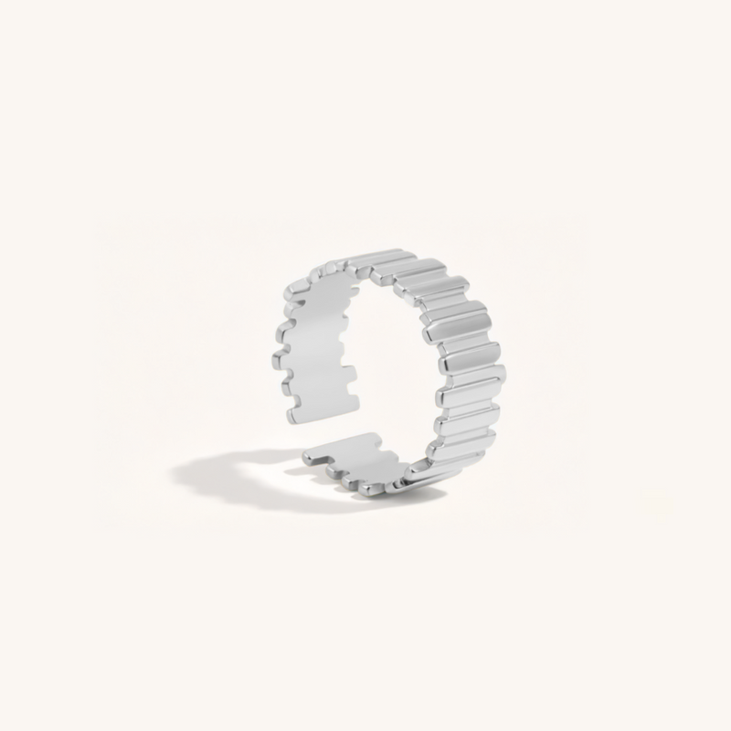 Adjustable Textured Ring