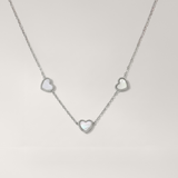 Bead Treat Heart Shimmer Necklace