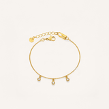 Rope Trim Cubic Zirconia Bracelet