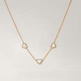 Bead Treat Heart Shimmer Necklace