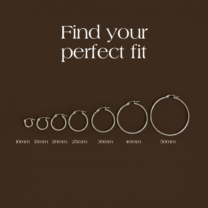 Everyday Hoop Hypoallergenic Earrings
