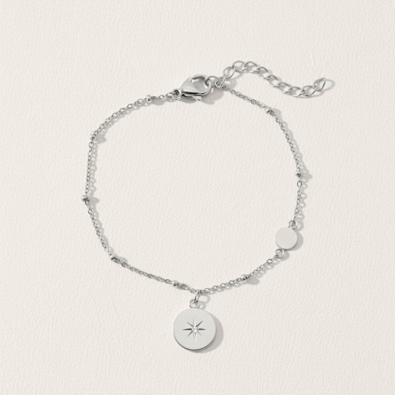 Celestial Star Disc Bracelet