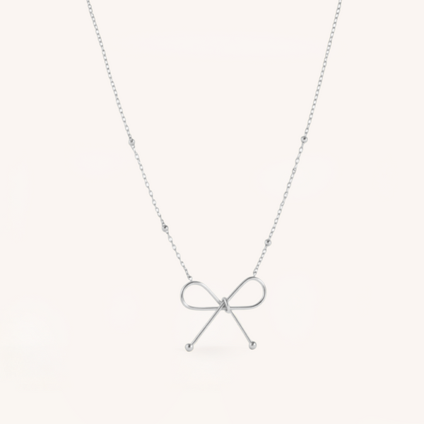 Bow Necklace