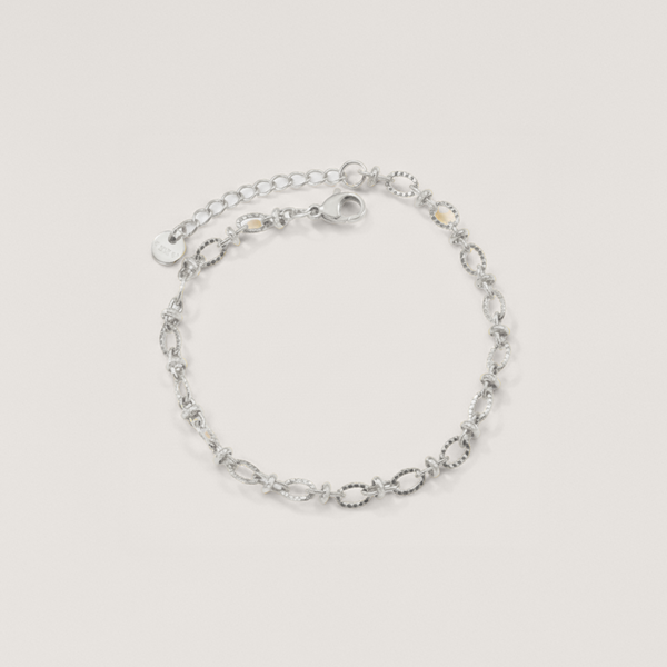 Textured Link Bracelet